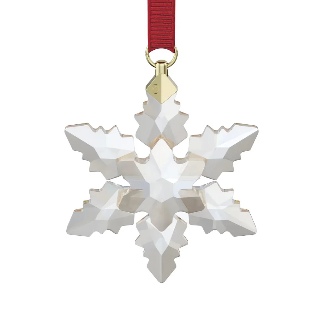 Swarovski Annual Edition Little Snowflake Ornament 2024, kullanvärinen kristalli, joulukoriste - Image 3