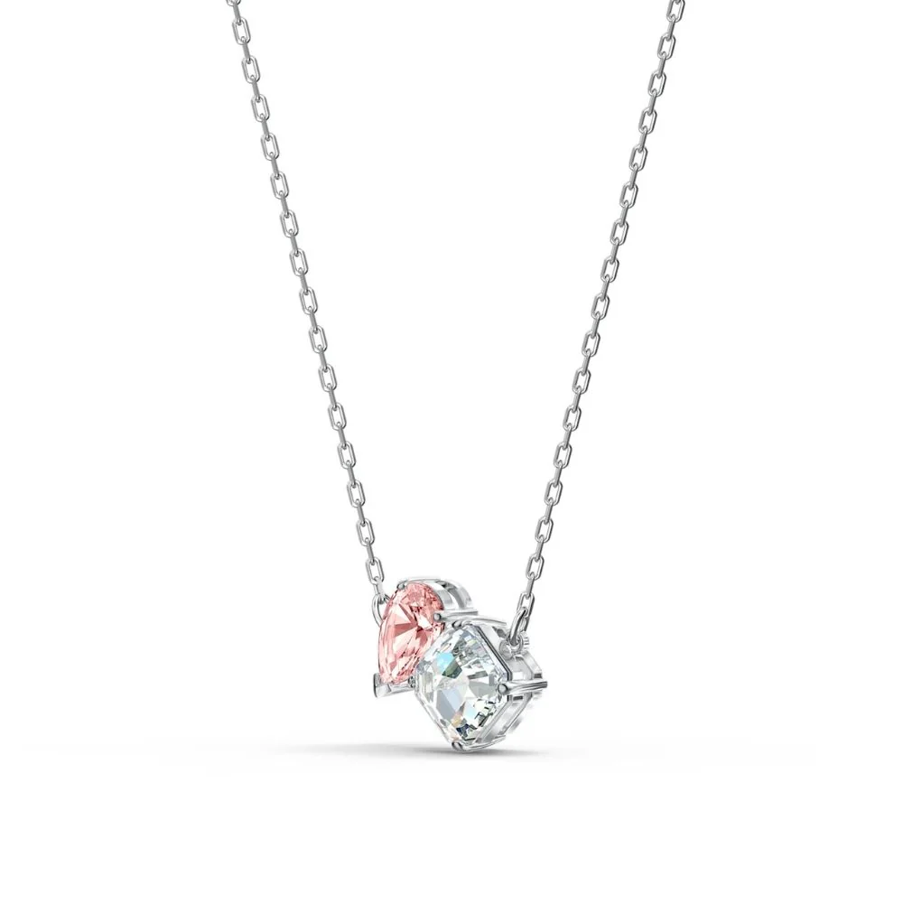 Swarovski Attract Soul kristallikaulakoru vaaleanpunaisella kristallilla - Image 3