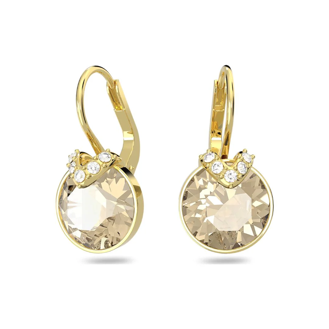 Swarovski Bella V korvakorut, keltakullan värinen ja keltaiset kristallit