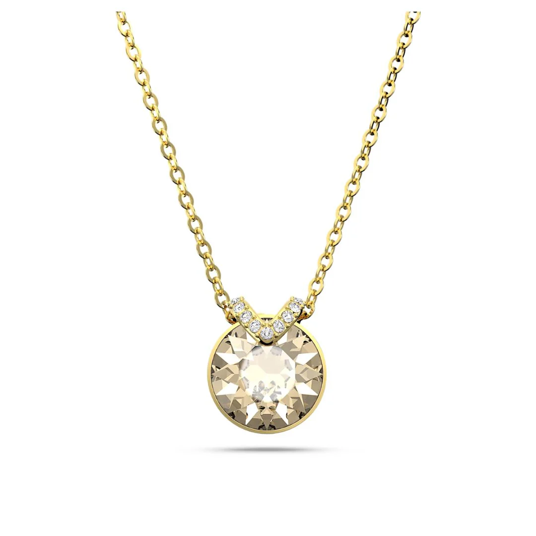 Swarovski Bella V riipus, keltakullan värinen ja keltainen kristalli