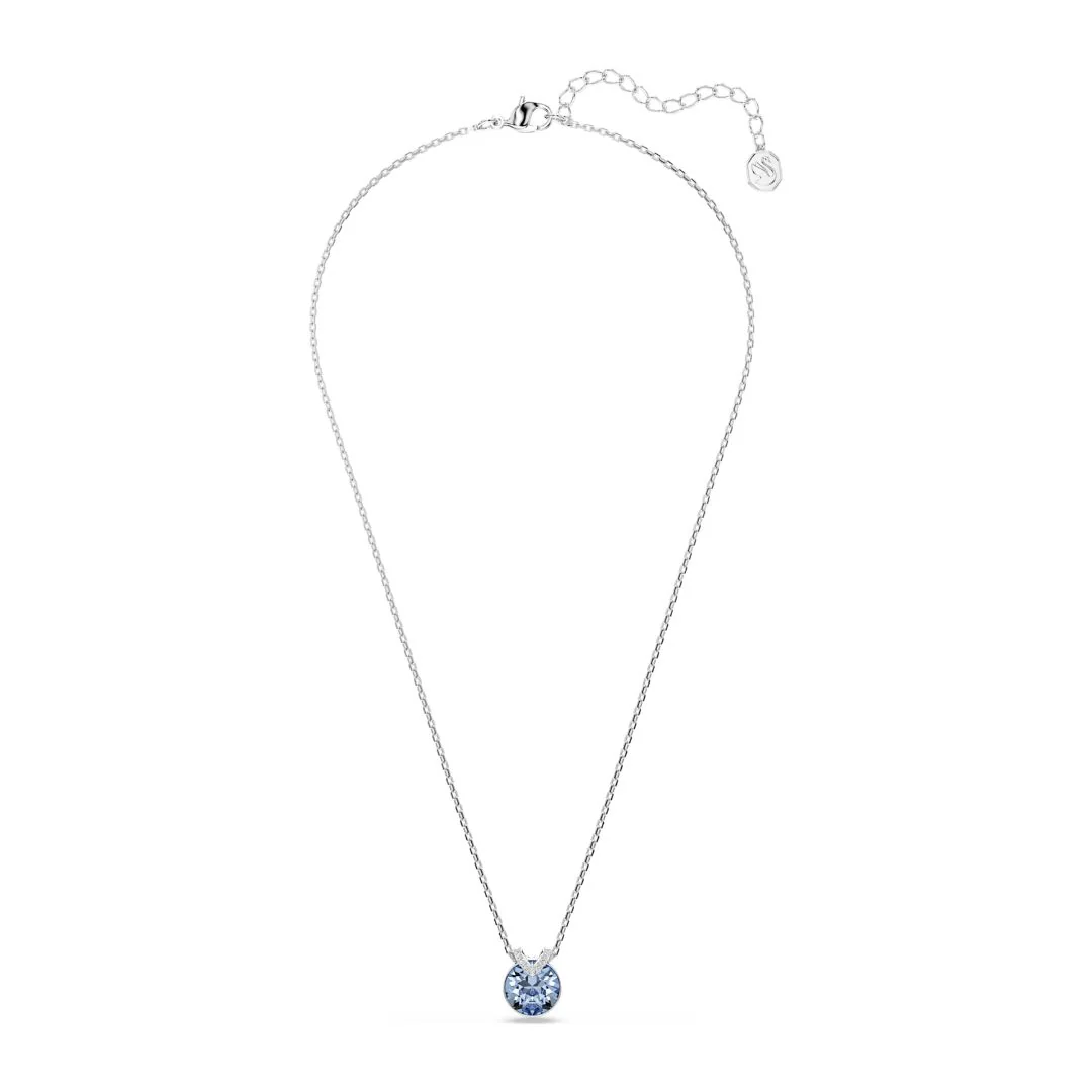 Swarovski Bella V riipus, vaalea metalli ja sininen kristalli 5734232 - Image 3