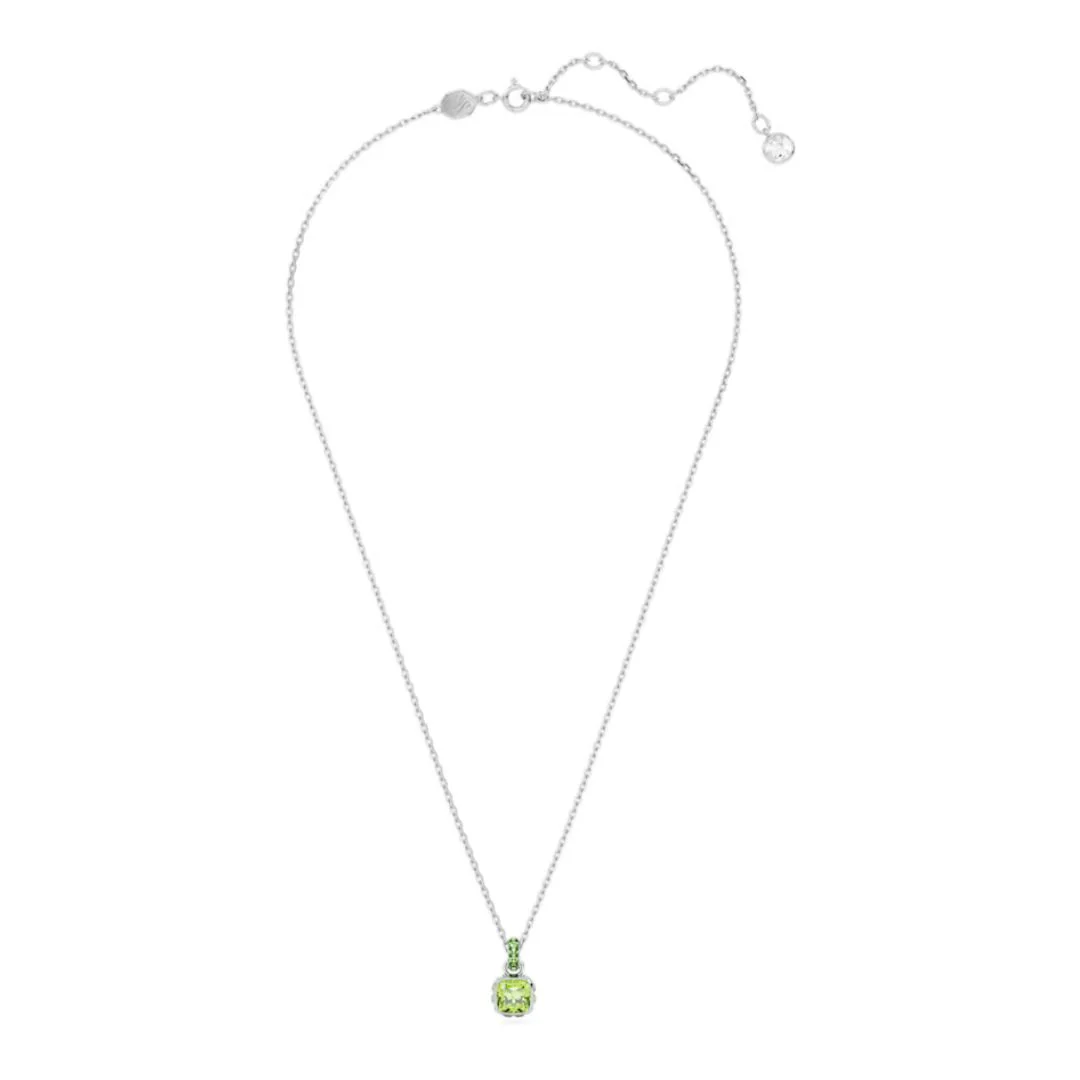 Swarovski Birthstone August riipus, vaalea metalli ja vihreät kristallit 5651706 - Image 3