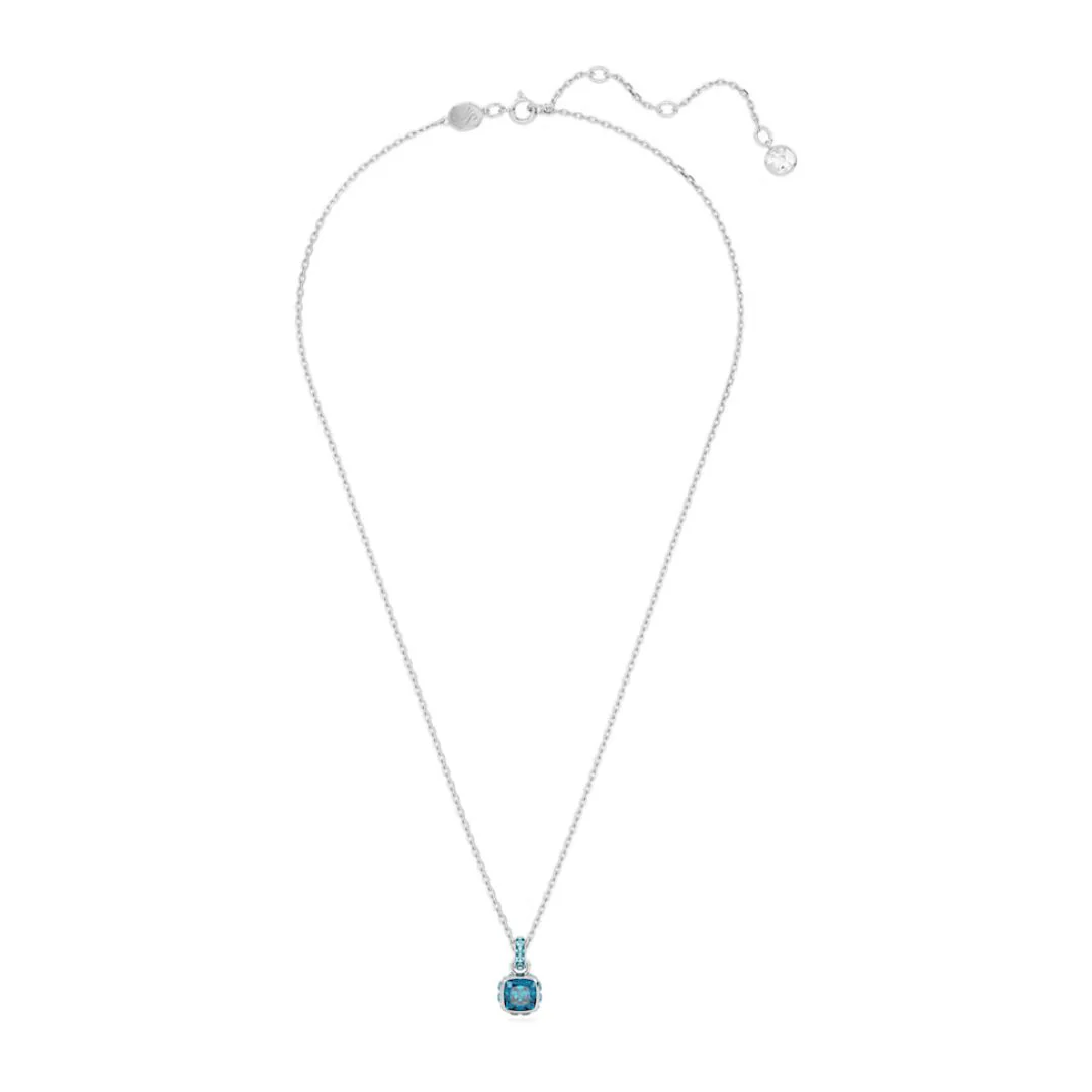 Swarovski Birthstone December riipus, vaalea metalli ja siniset kristallit 5651707 - Image 2