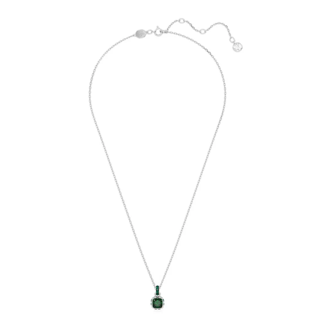 Swarovski Birthstone May riipus, vaalea metalli ja vihreät kristallit 5651793 - Image 3