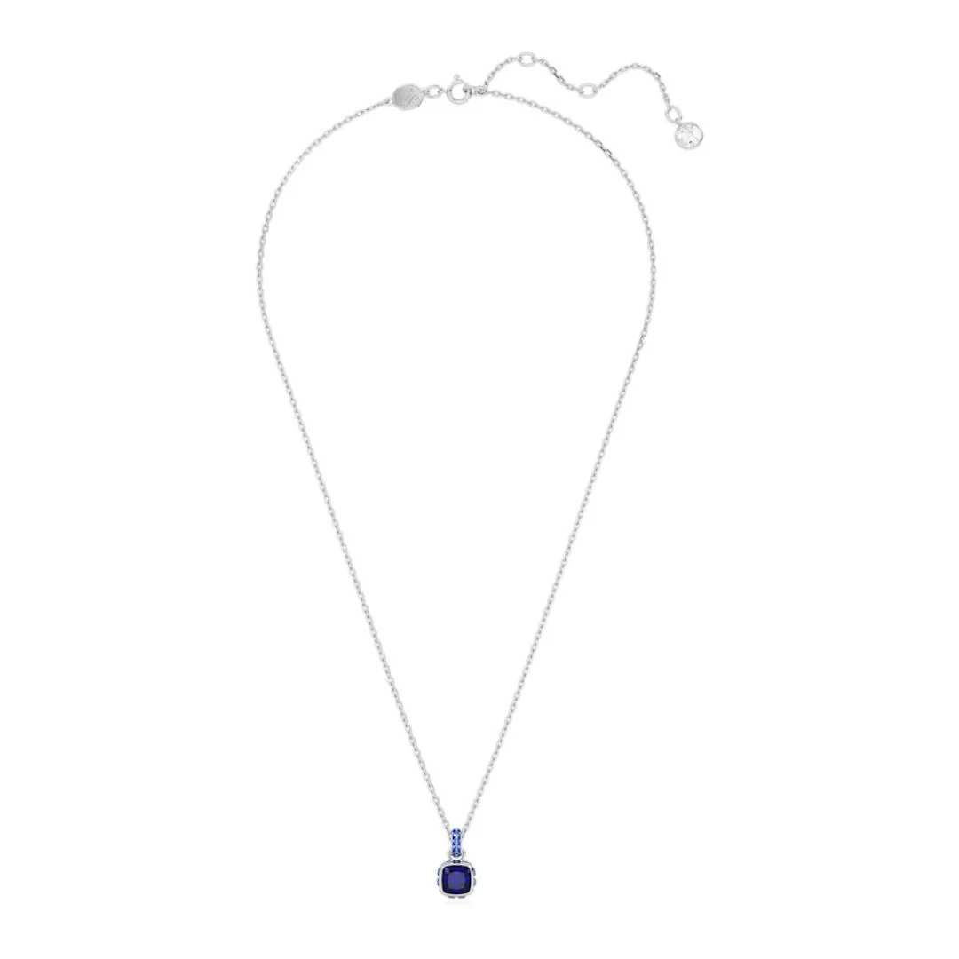 Swarovski Birthstone September riipus, vaalea metalli ja siniset kristallit 5651790 - Image 2