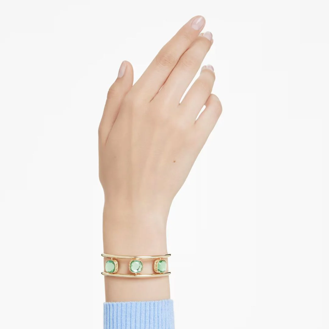 Swarovski Chroma rannekoru, keltakullanväri ja eriväriset kristallit - Image 5