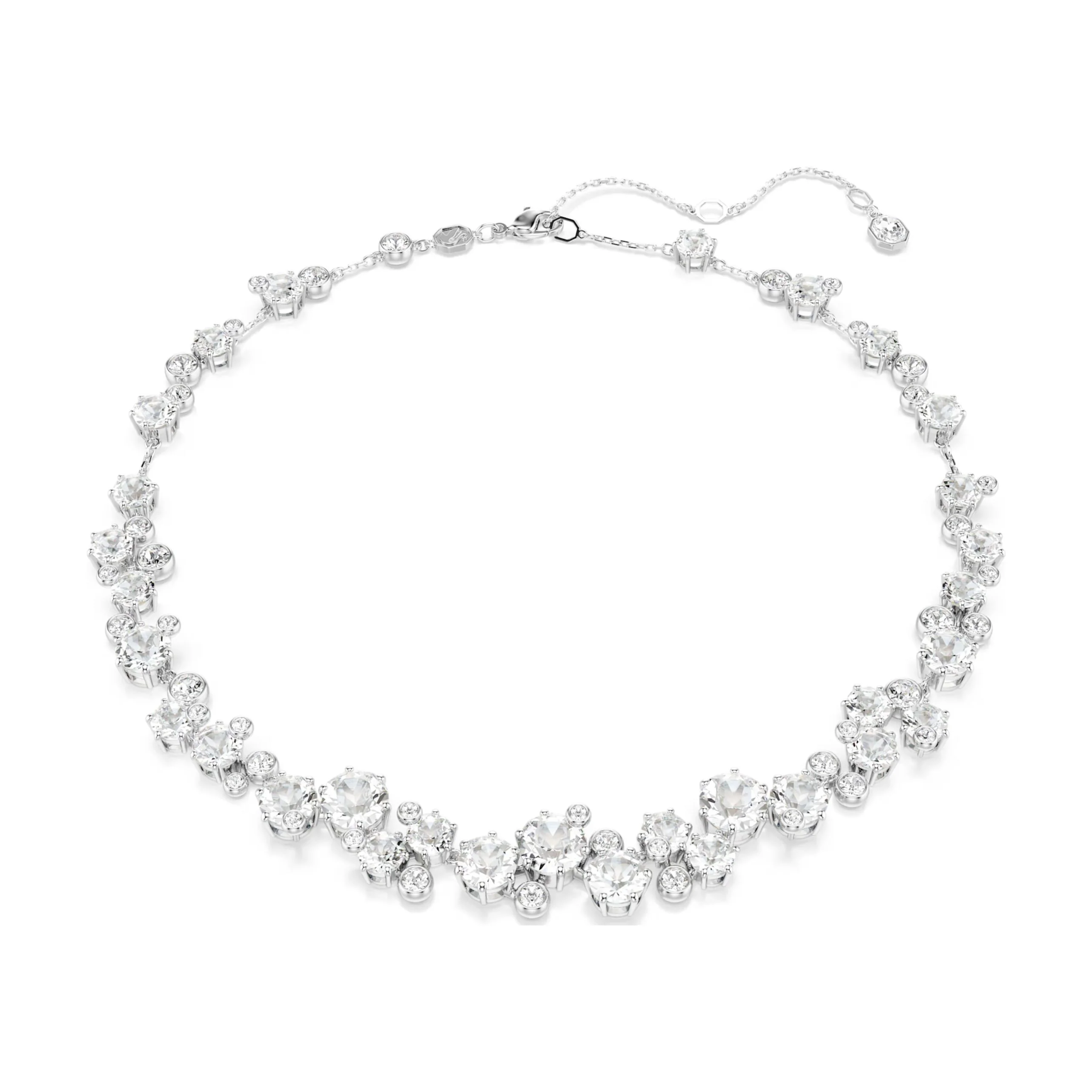 Swarovski Constella kaulakoru, vaalea metalli ja kirkkaat kristallit, 5722472
