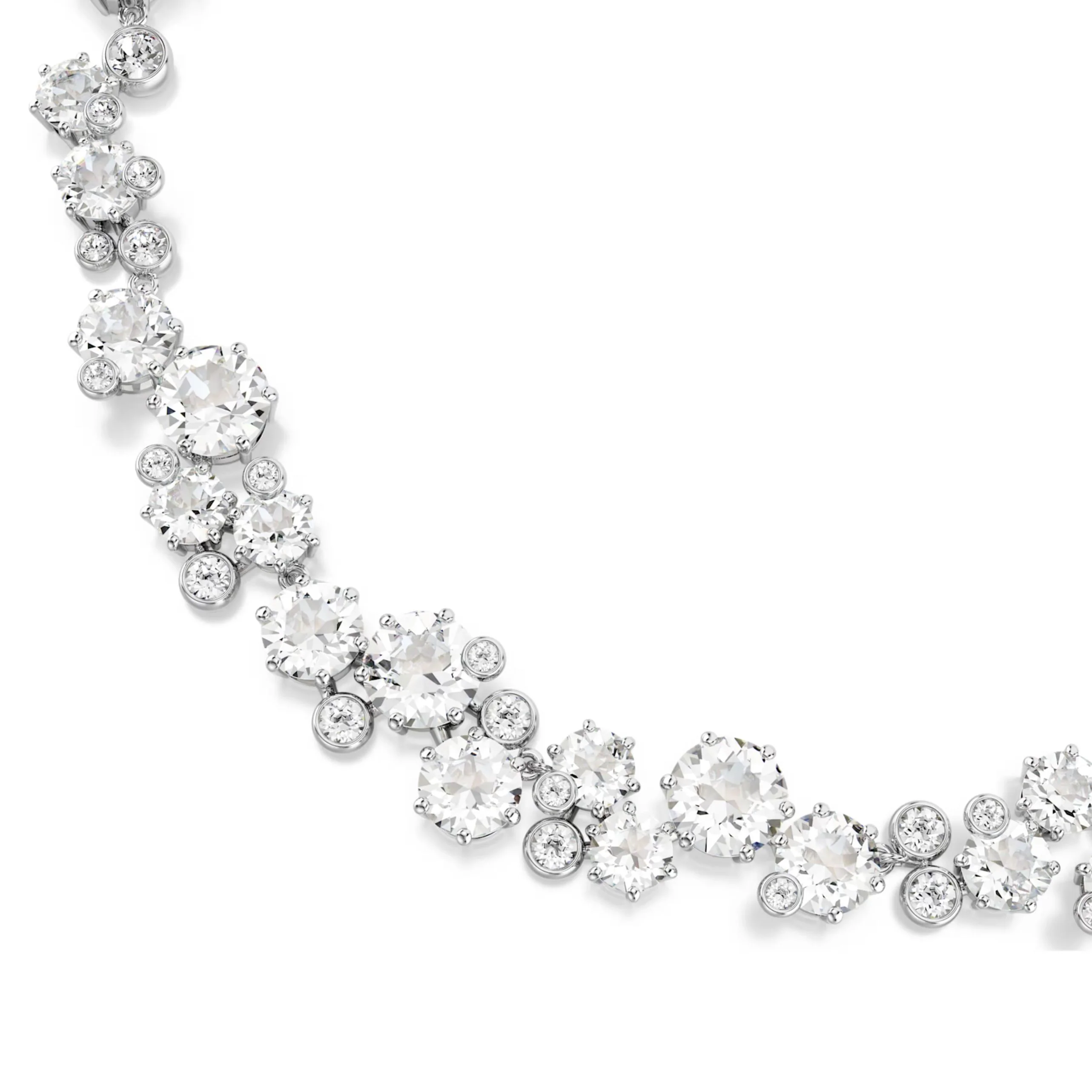 Swarovski Constella kaulakoru, vaalea metalli ja kirkkaat kristallit, 5722472 - Image 3