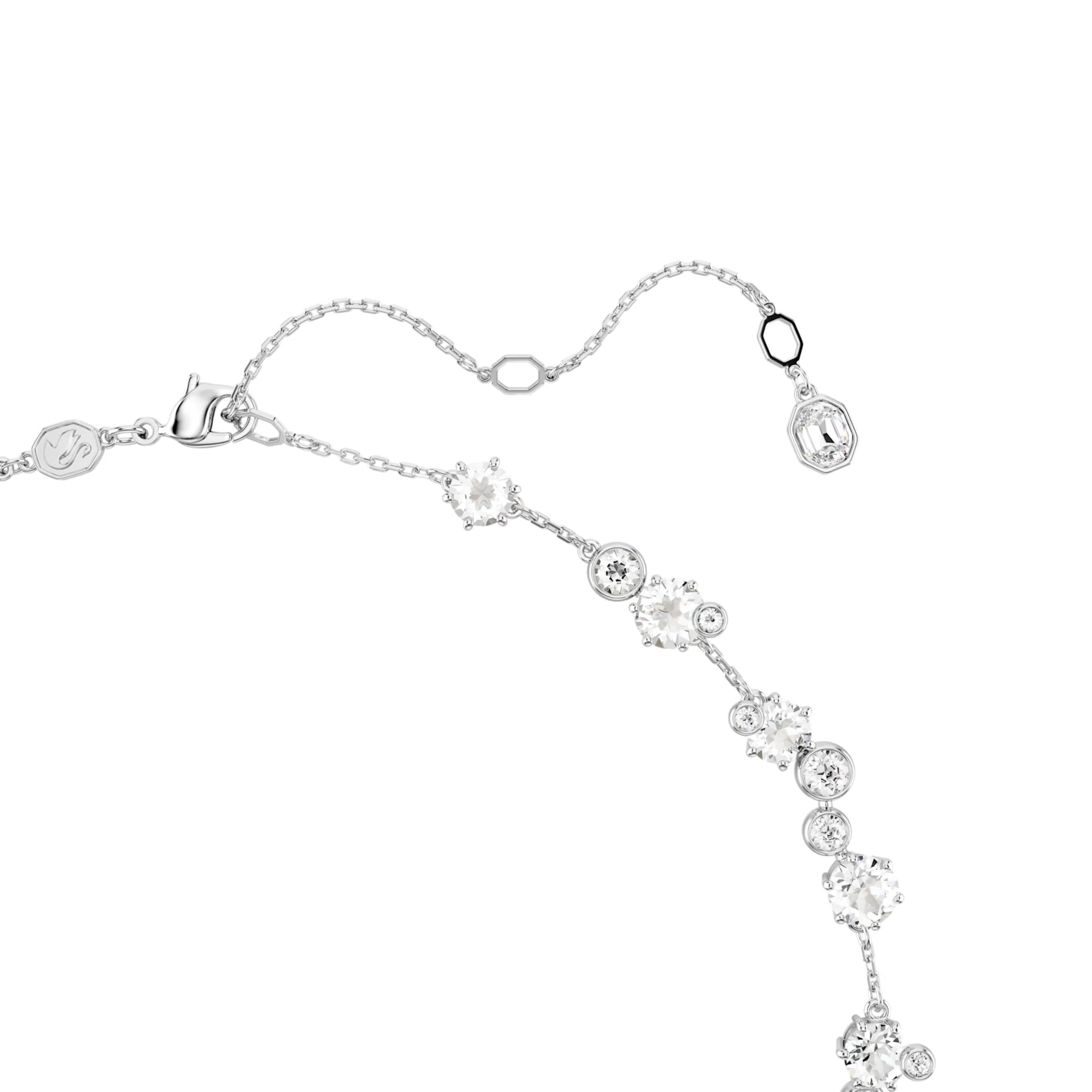 Swarovski Constella kaulakoru, vaalea metalli ja kirkkaat kristallit, 5722472 - Image 4