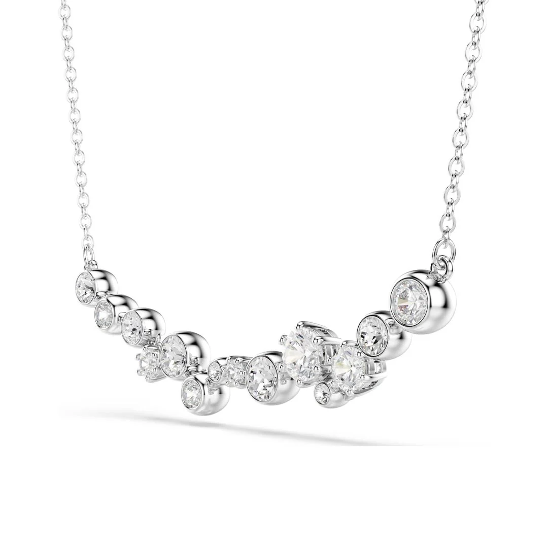 Swarovski Constella kaulakoru, vaalea metalli ja kirkkaat kristallit, 5722473 - Image 4