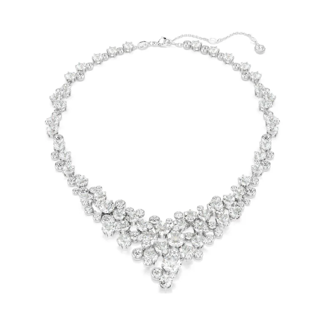 Swarovski Constella kaulakoru, vaalea metalli ja kirkkaat kristallit 5732249