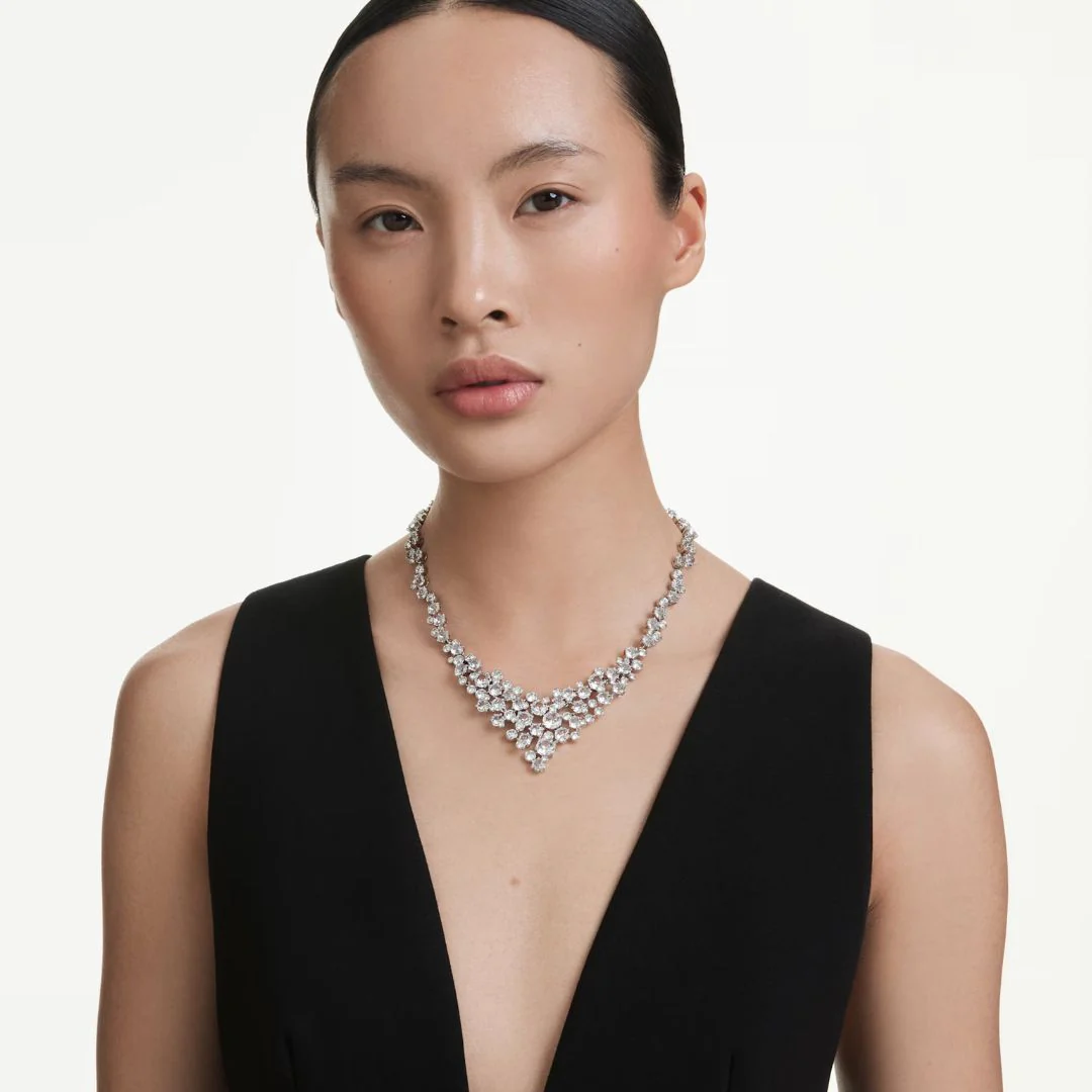 Swarovski Constella kaulakoru, vaalea metalli ja kirkkaat kristallit 5732249 - Image 3