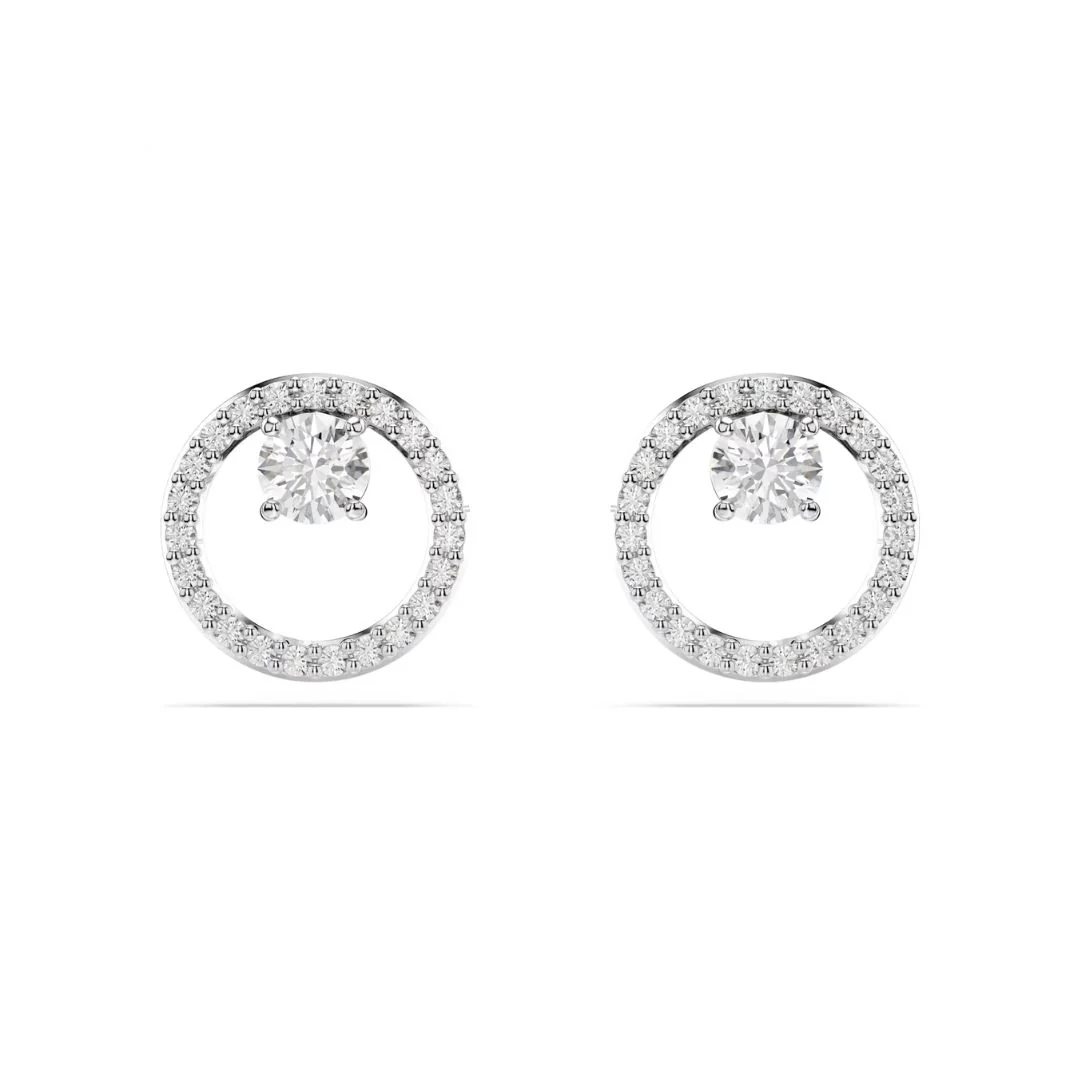 Swarovski Constella korvakorut, vaalea metalli ja kirkkaat kristallit 5692262