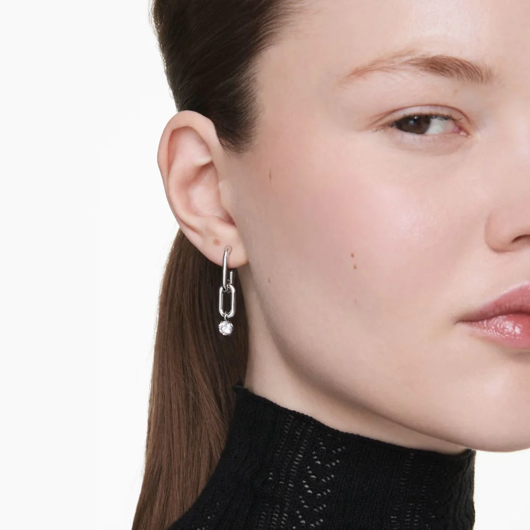 Swarovski Constella korvakorut, vaalea metalli ja kirkkaat kristallit 5728584 - Image 2
