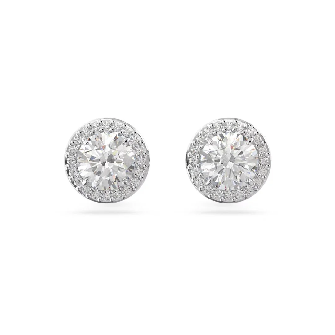 Swarovski Constella nappikorvakorut, vaaleat