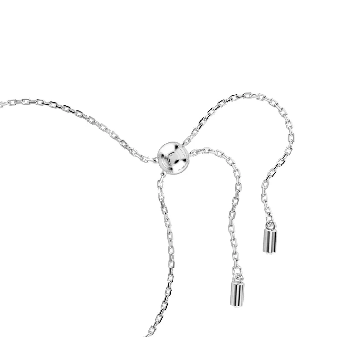 Swarovski Constella rannekoru, vaalea metalli, kirkkaat kristallit ja valkoiset helmet, 5705618 - Image 3