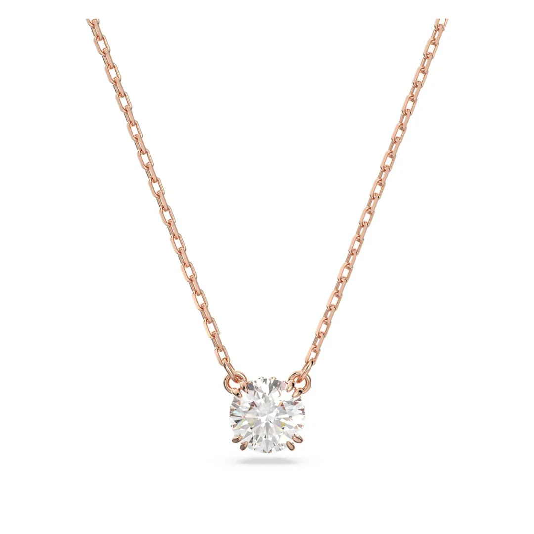 Swarovski Constella riipus, rosekullan värinen