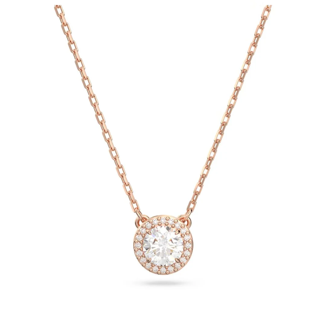 Swarovski Constella riipus, ruusukullan värinen