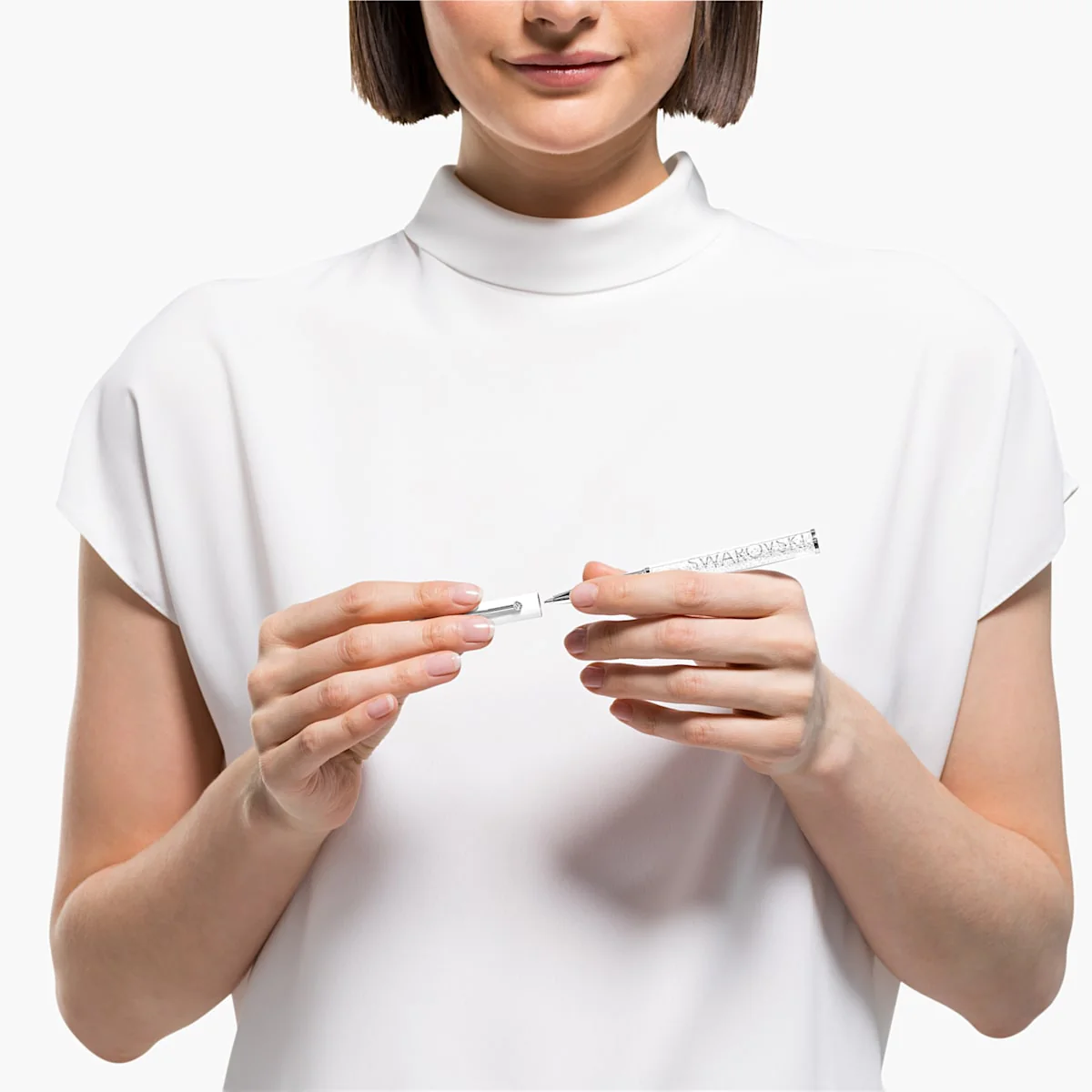 Swarovski Crystalline Gloss, kuulakärkikynä, valkoinen - Image 4