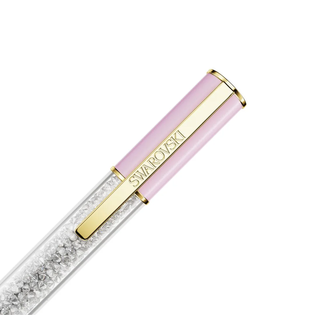 Swarovski Crystalline kuulakärkikynä, vaaleanpunainen ja kirkkaat kristallit, 5693725 - Image 2