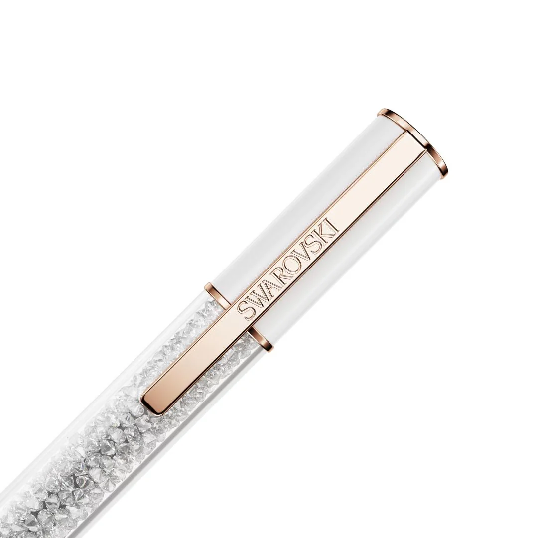 Swarovski Crystalline kuulakärkikynä, valkoinen ja kirkkaat kristallit, 5694174 - Image 3
