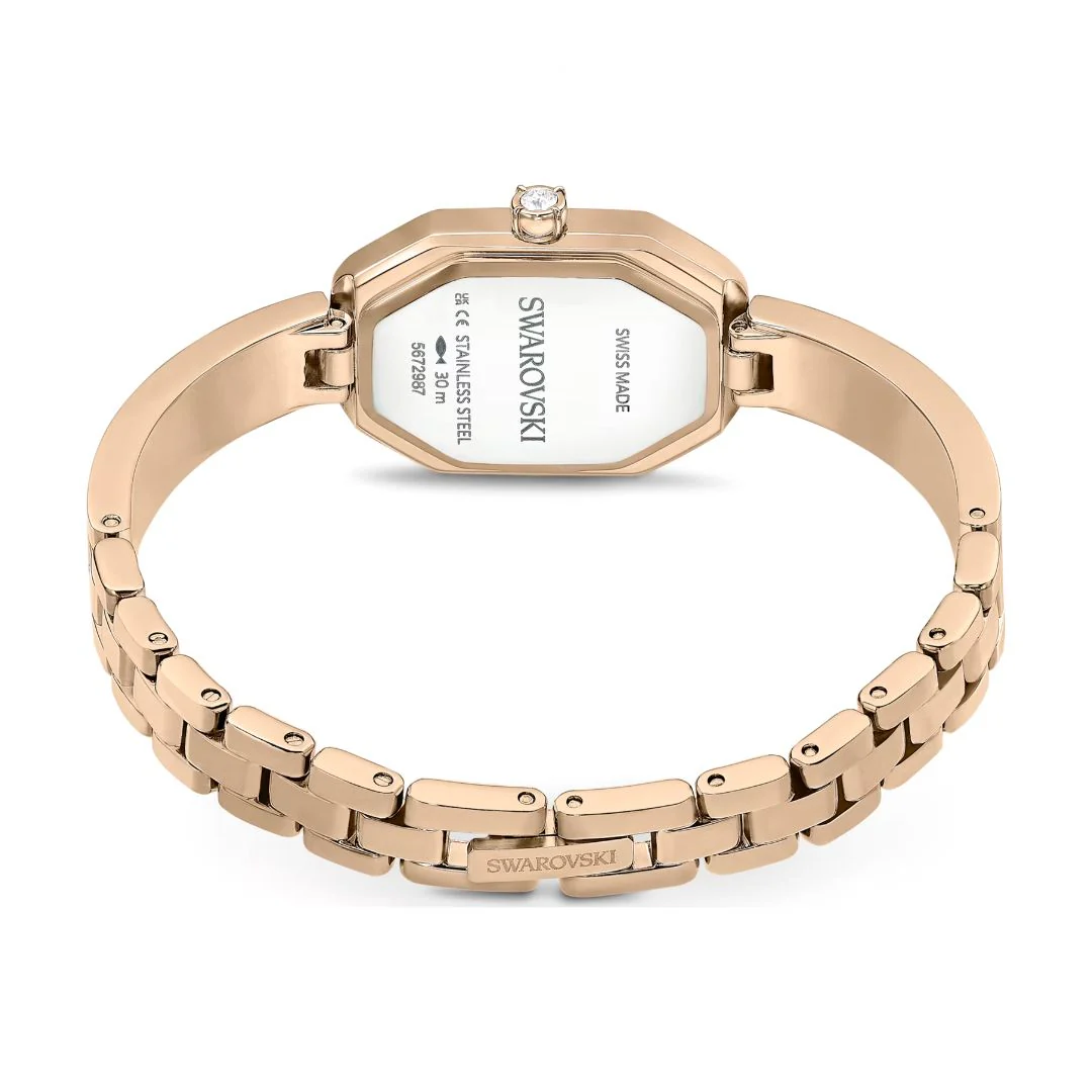 Swarovski Dextera bangle rannekello, samppanjakullanväri ja kirkkaat kristallit, 5672987 - Image 3