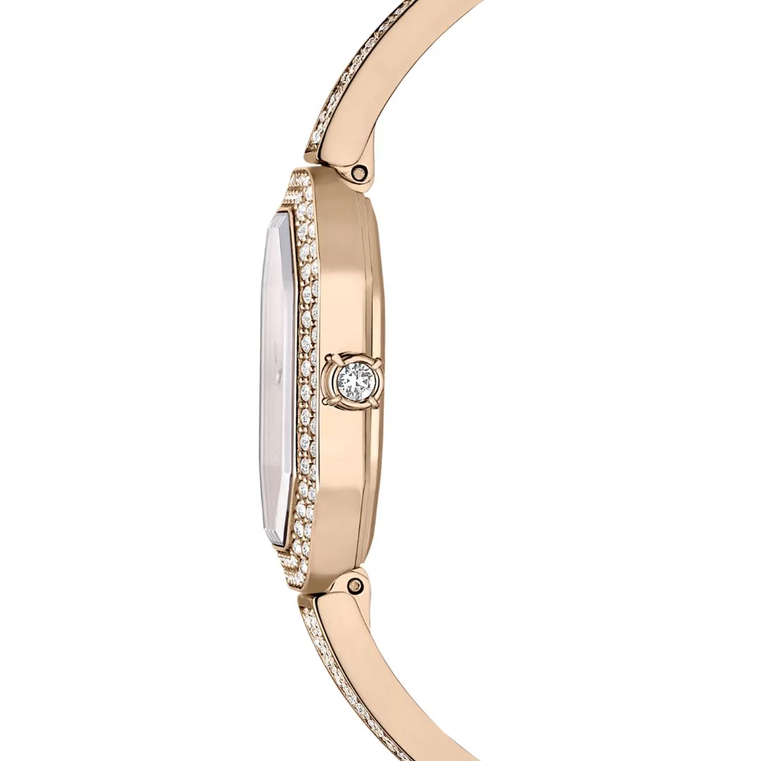 Swarovski Dextera bangle rannekello, samppanjakullanväri ja kirkkaat kristallit, 5672987 - Image 6