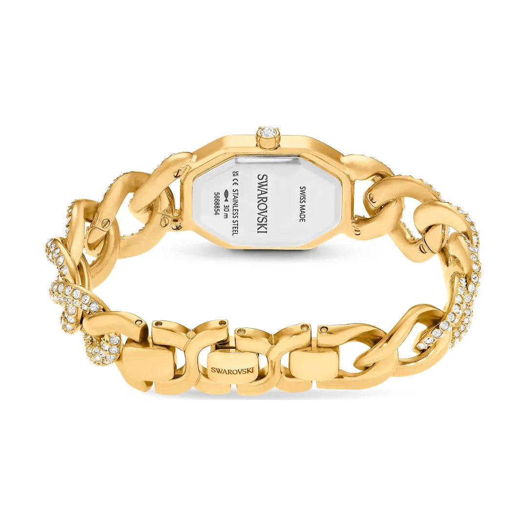 Swarovski Dextera chain rannekello, keltakullanväri ja kirkkaat kristallit, 5668854 - Image 4