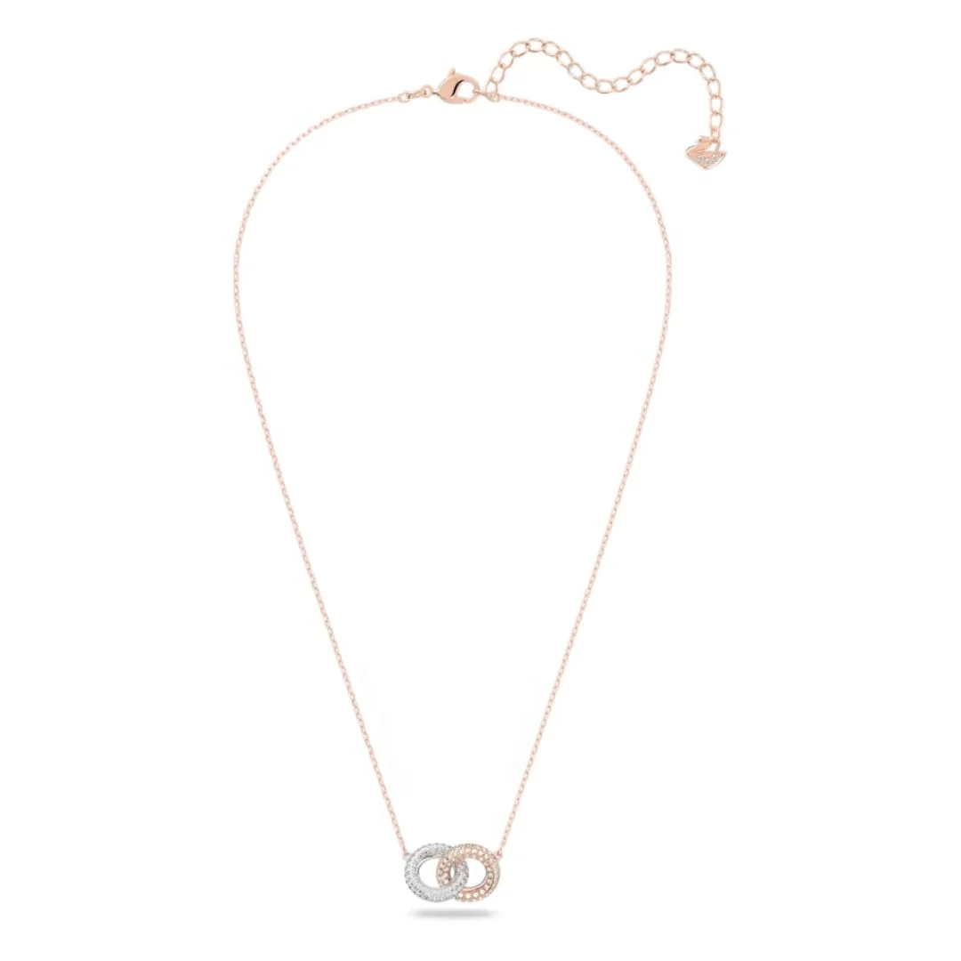 Swarovski Dextera kaulakoru, ruusukullattu ja kirkkaat kristallit, 5414999 - Image 3