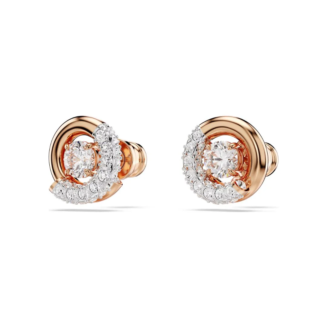 Swarovski Dextera korvakorut, ruusukullanväri ja kirkkaat kristallit 5692258 - Image 3