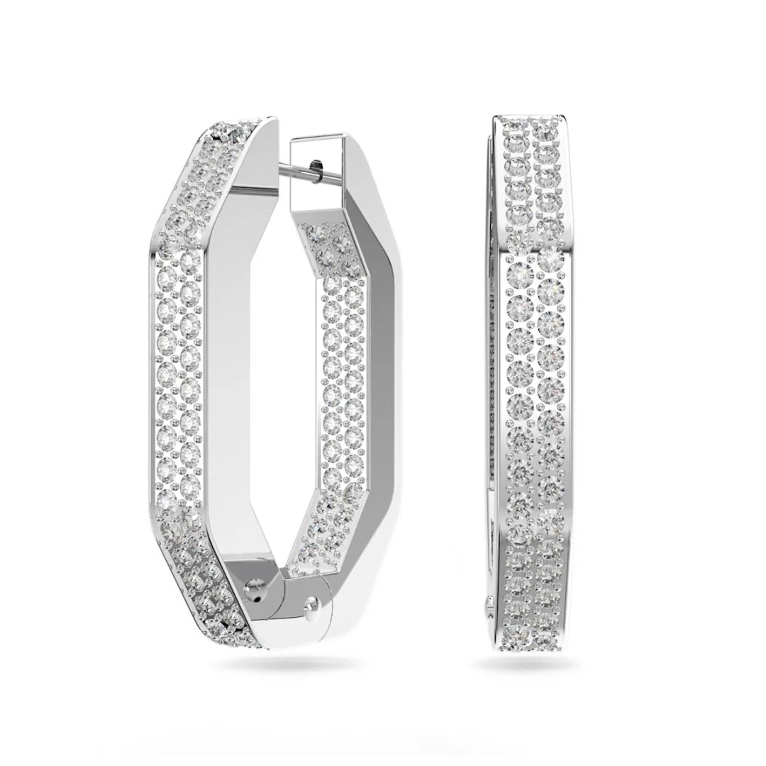Swarovski Dextera kulmikkaat rengaskorvakorut