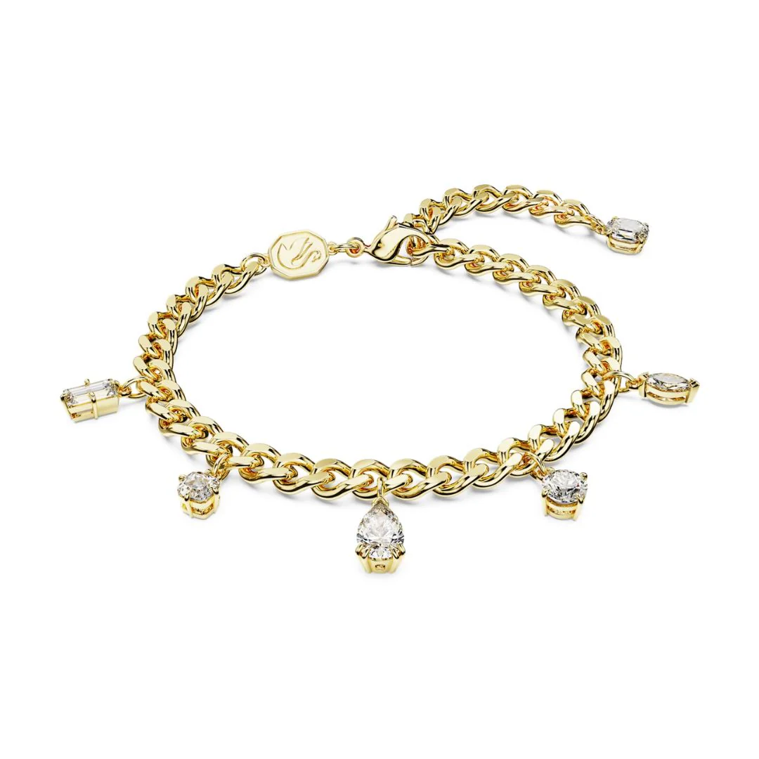 Swarovski Dextera rannekoru, keltakullanväri ja kirkkaat kristallit, 5665830