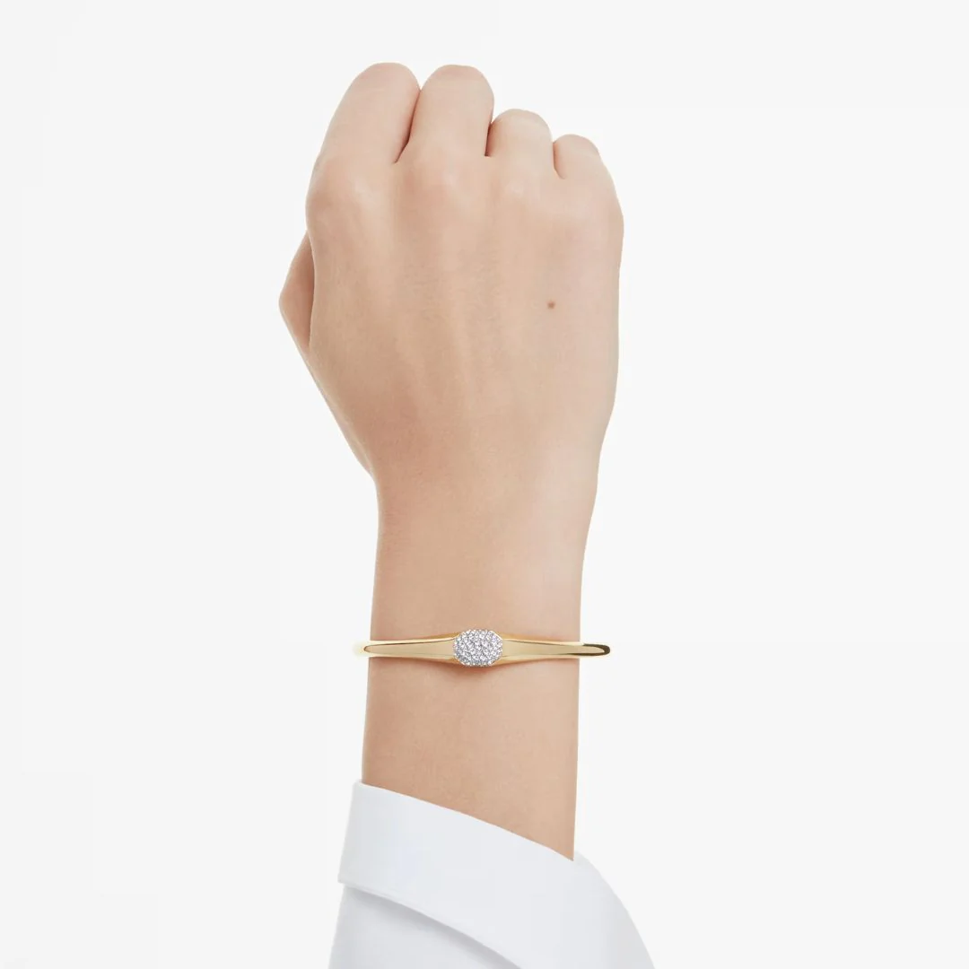 Swarovski Dextera rannerengas, keltakullanväri ja kirkkaat kristallit - Image 3