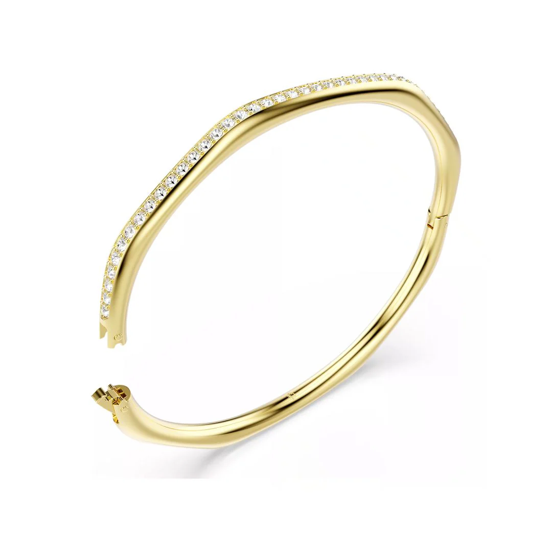 Swarovski Dextera rannerengas, keltakullanväri ja kirkkaat kristallit - Image 4