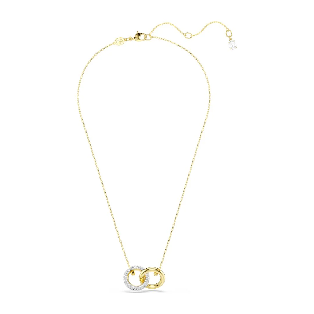 Swarovski Dextera riipus, keltakullattu ja kirkkaat kristallit, 5668820 - Image 5