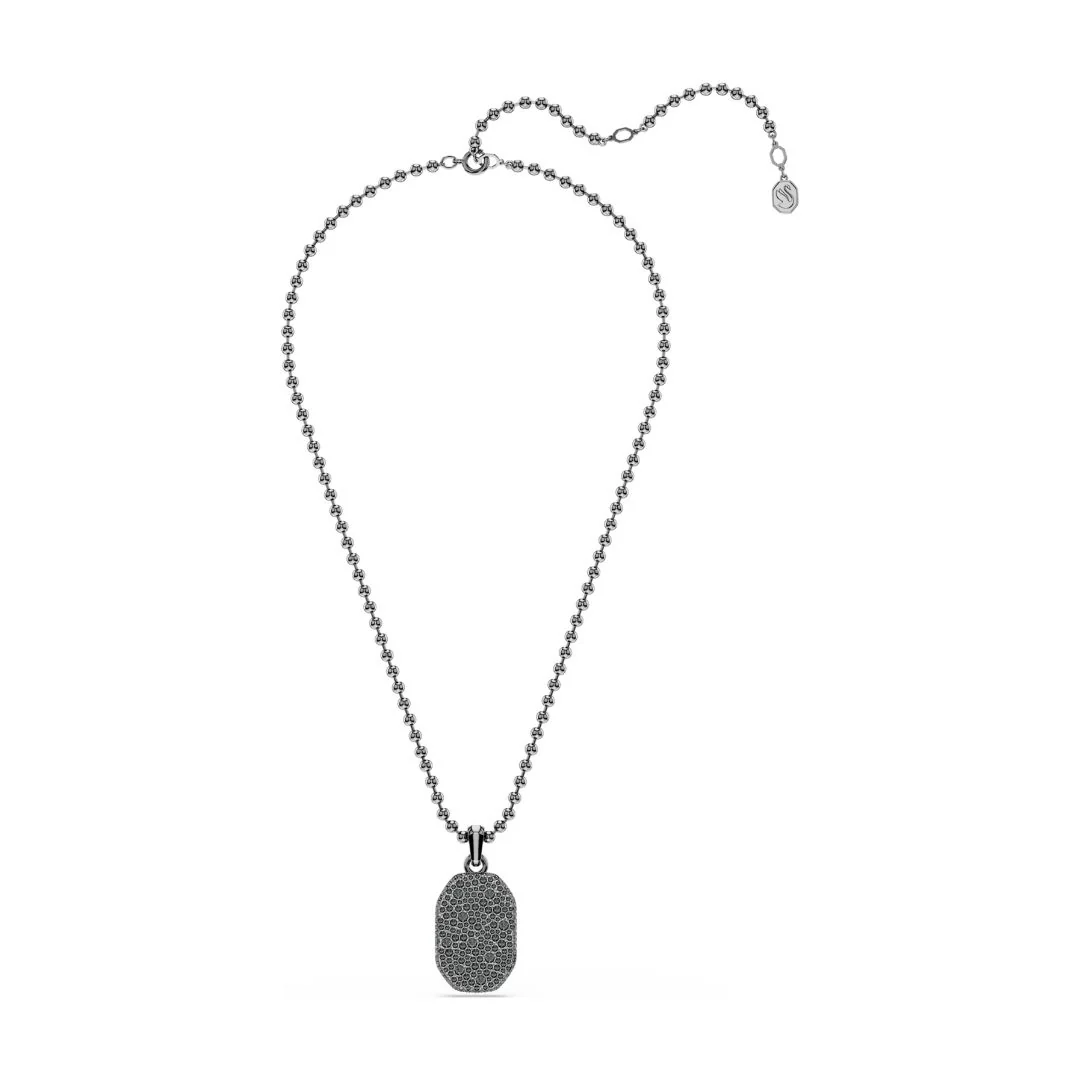 Swarovski Dextera riipus, tumma metalli ja mustat kristallit 5724595 - Image 6
