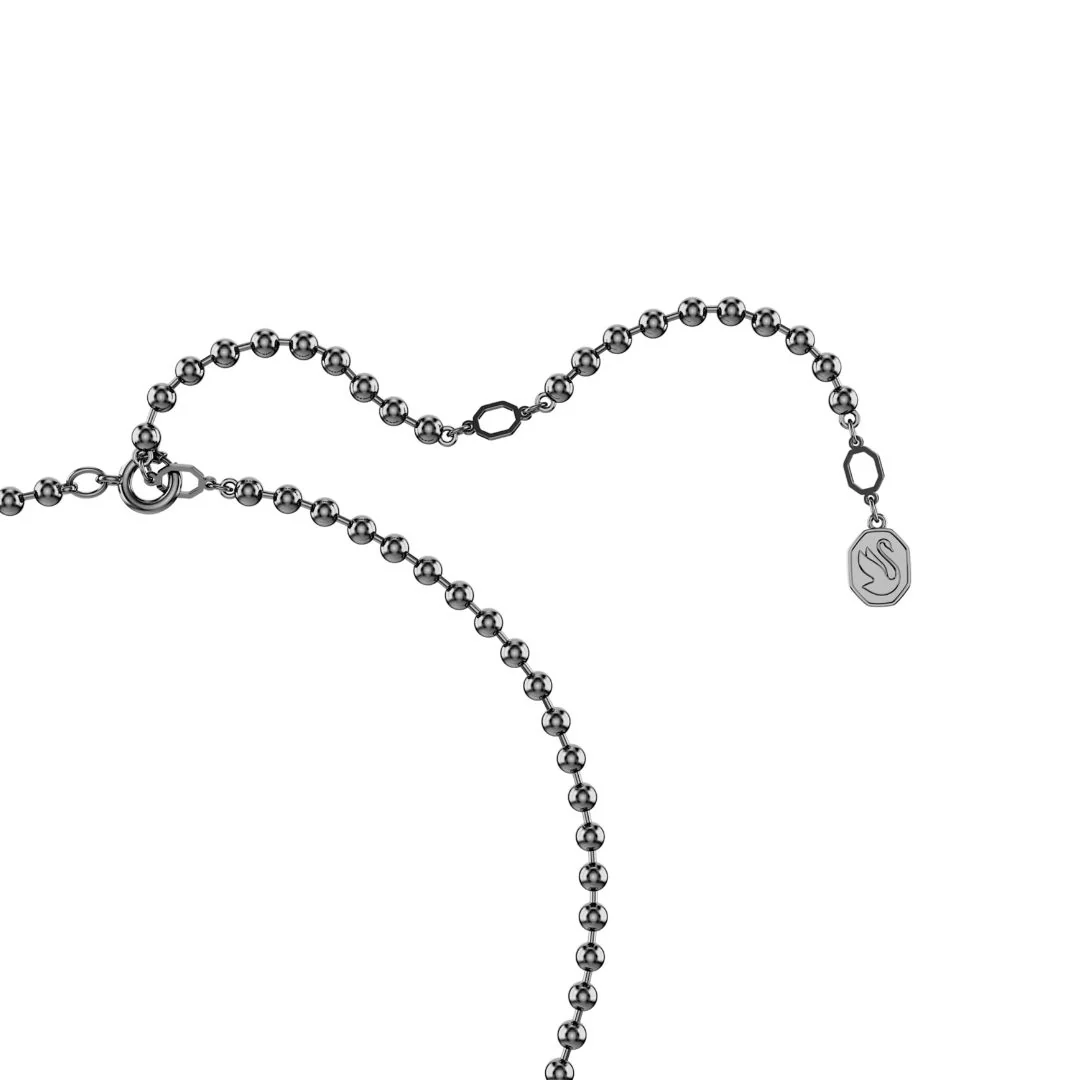 Swarovski Dextera riipus, tumma metalli ja mustat kristallit 5724595 - Image 7