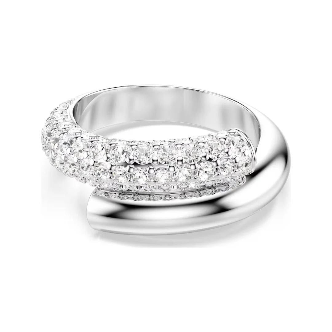 Swarovski Dextera sormus, vaalea metalli ja kirkkaat kristallit, 5695938 - Image 3