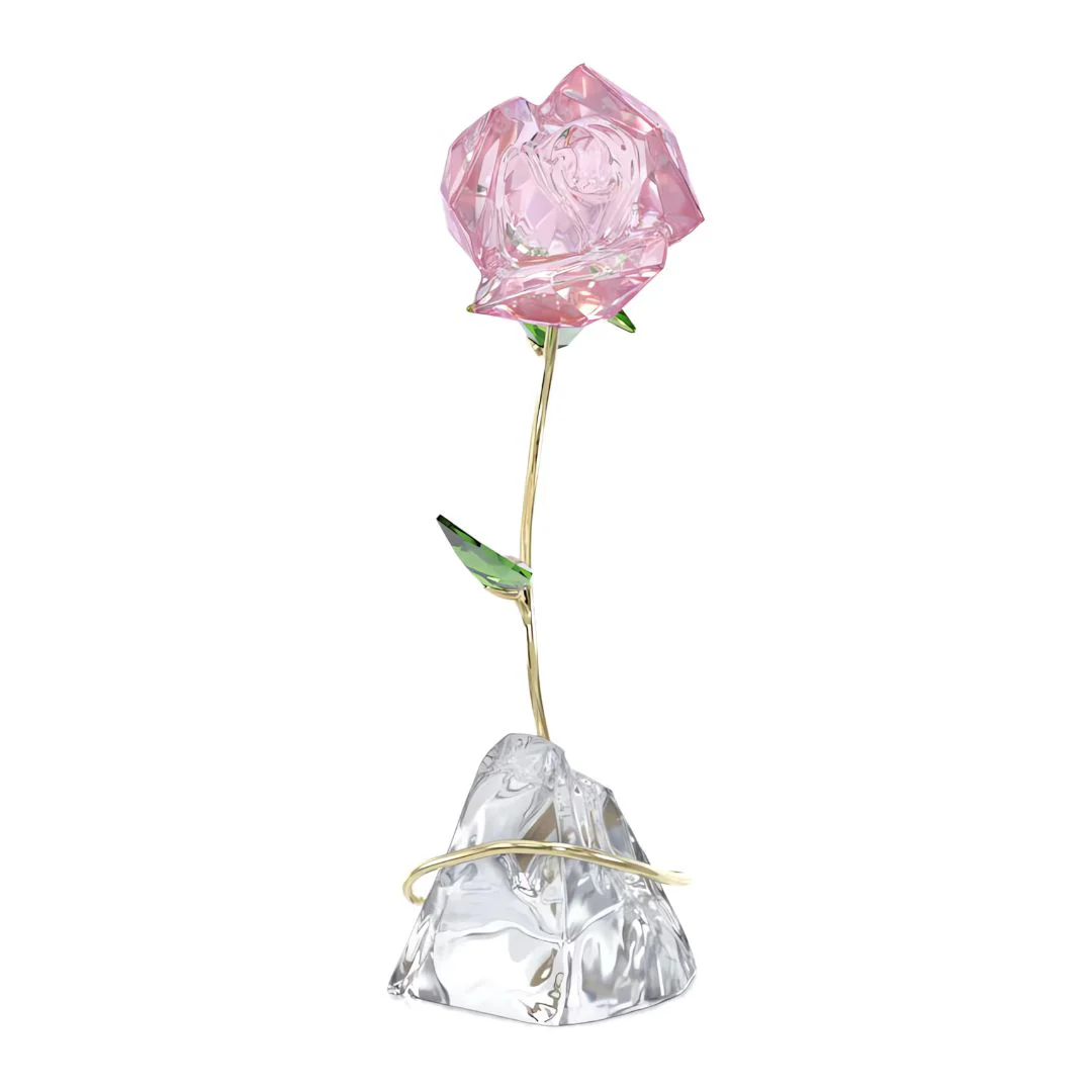 Swarovski Florere Rose -kristallikoriste 5666973 - Image 4