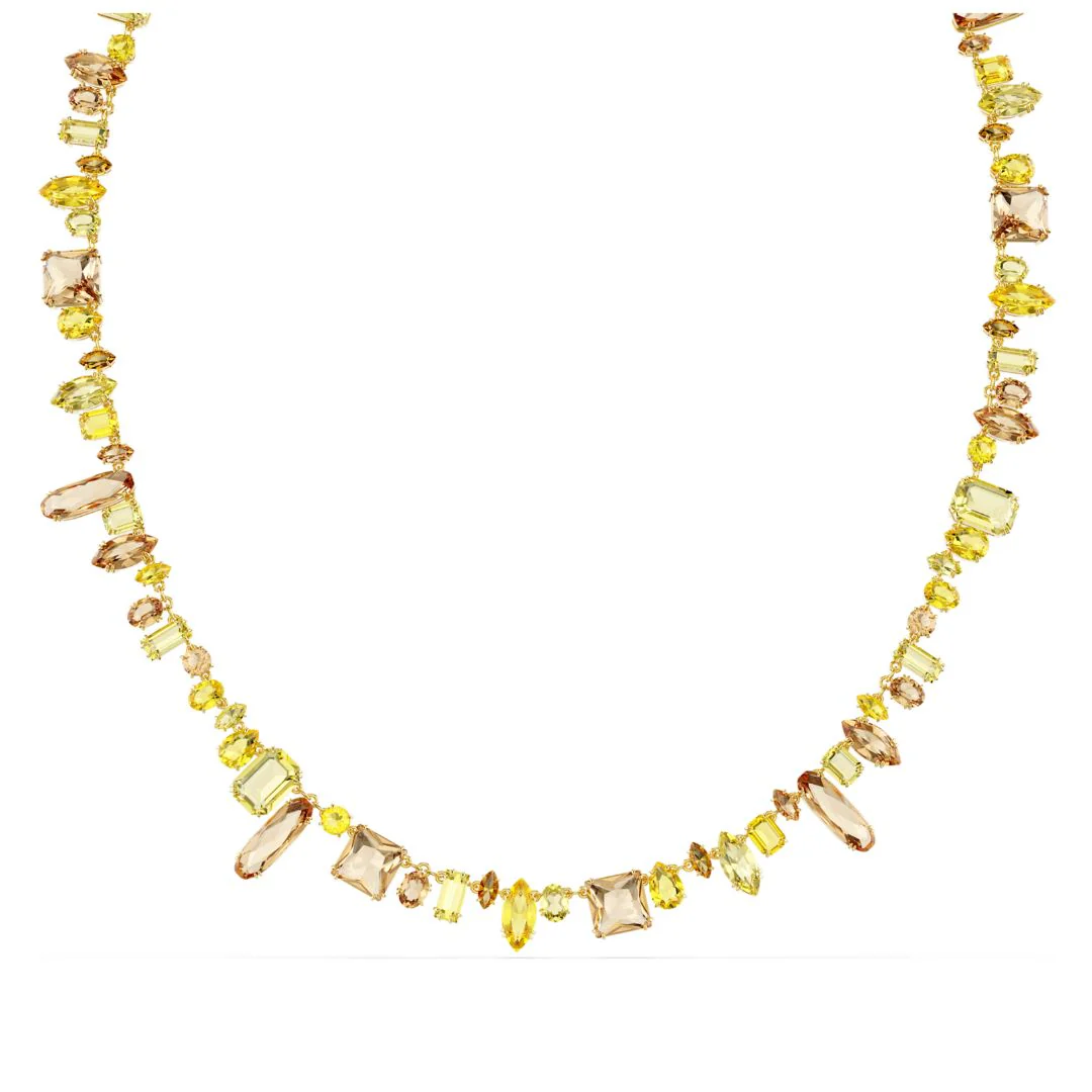 Swarovski Gema kaulakoru, keltakullanväri ja keltaiset kristallit, 5708709