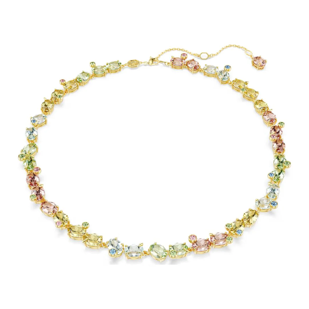 Swarovski Gema Tennis kaulakoru, keltakullanväri ja eriväriset kristallit, 5714836