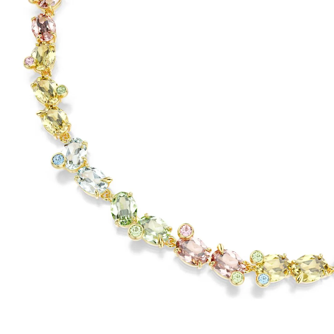 Swarovski Gema Tennis kaulakoru, keltakullanväri ja eriväriset kristallit, 5714836 - Image 2