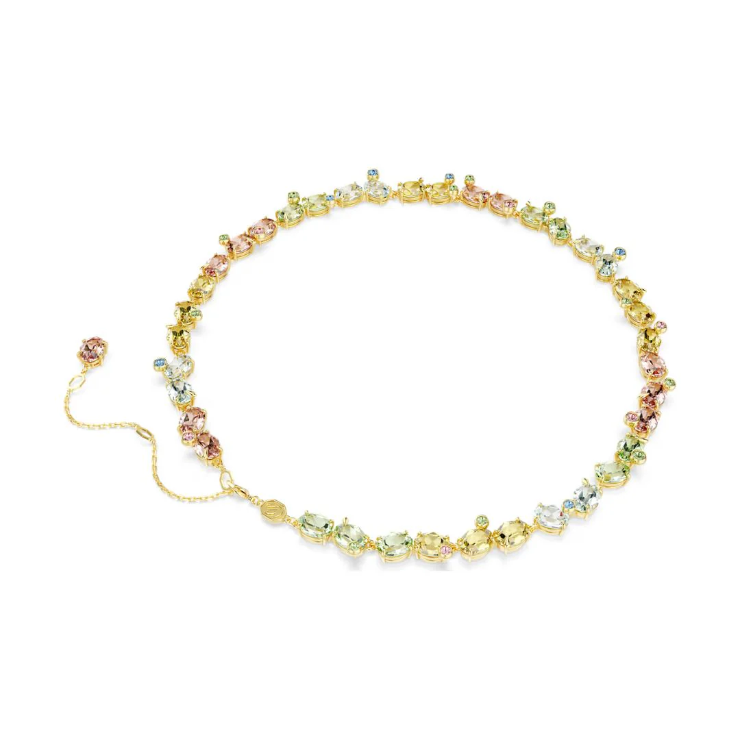 Swarovski Gema Tennis kaulakoru, keltakullanväri ja eriväriset kristallit, 5714836 - Image 3