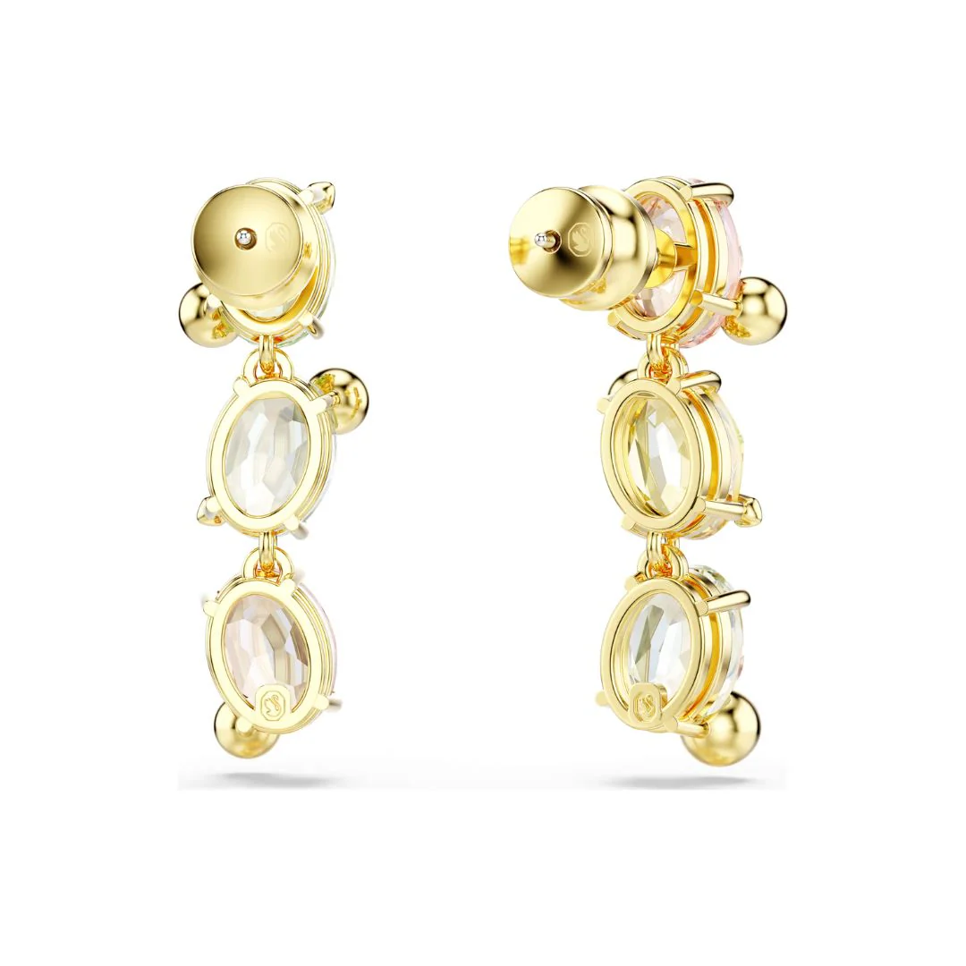 Swarovski Gema korvakorut, keltakullanväri ja eriväriset kristallit, 5714815 - Image 2