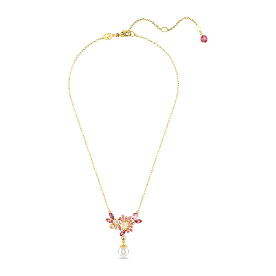 Swarovski Gema riipus, keltakullanväri ja vaaleanpunaiset kristallit, 5688490 - Image 2