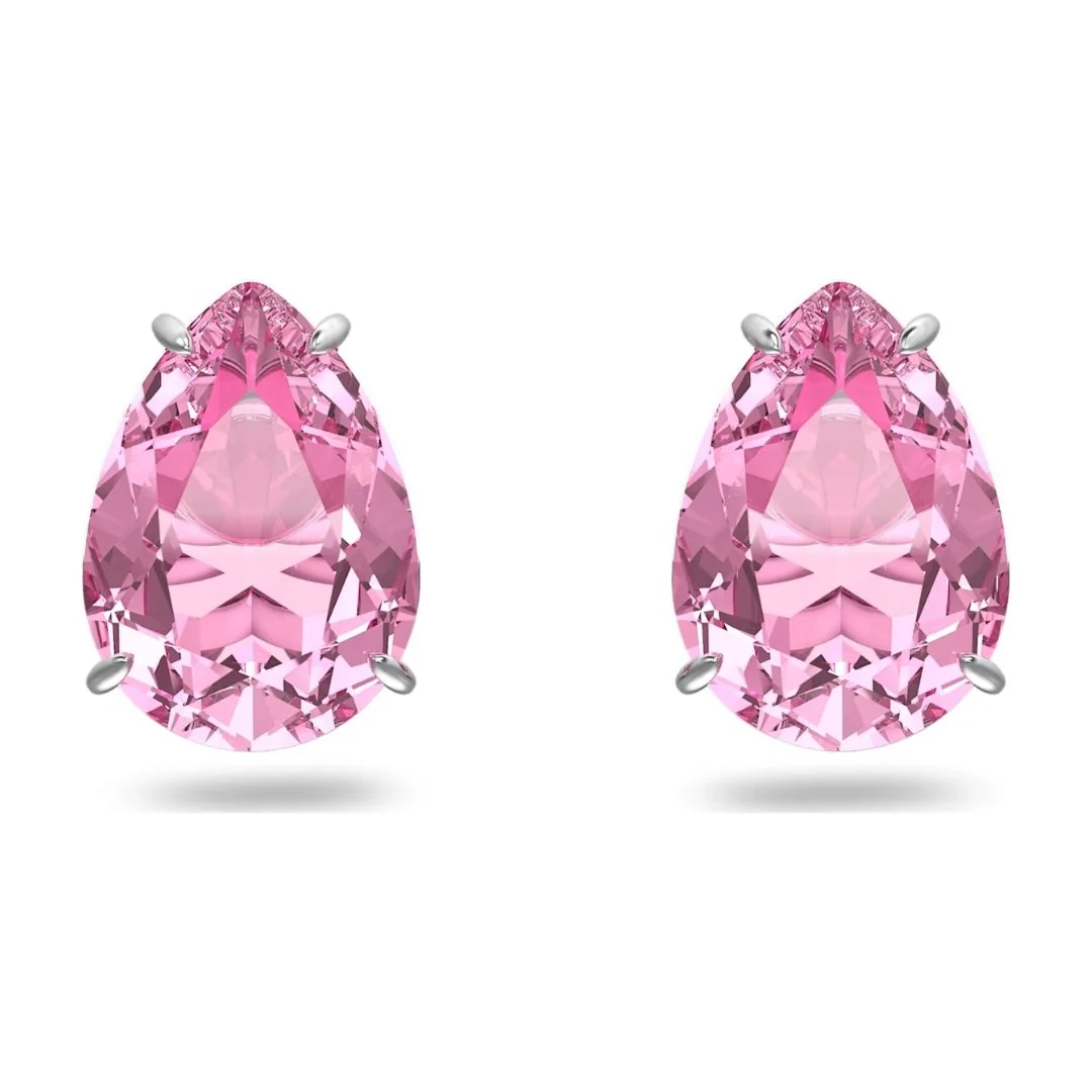 Swarovski Gema korvakorut pinkeillä kristalleilla