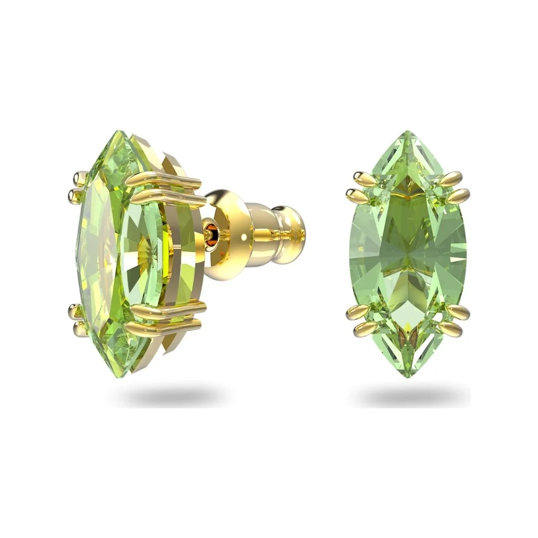 Swarovski Gema korvakorut vihreillä kristalleilla - Image 2