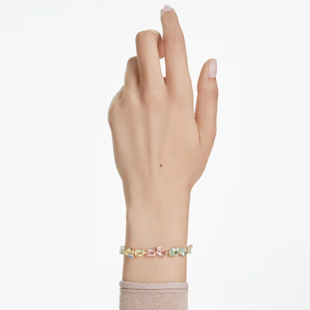 Swarovski Gema Tennis rannekoru, keltakullanväri ja eriväriset kristallit, 5705808 - Image 3