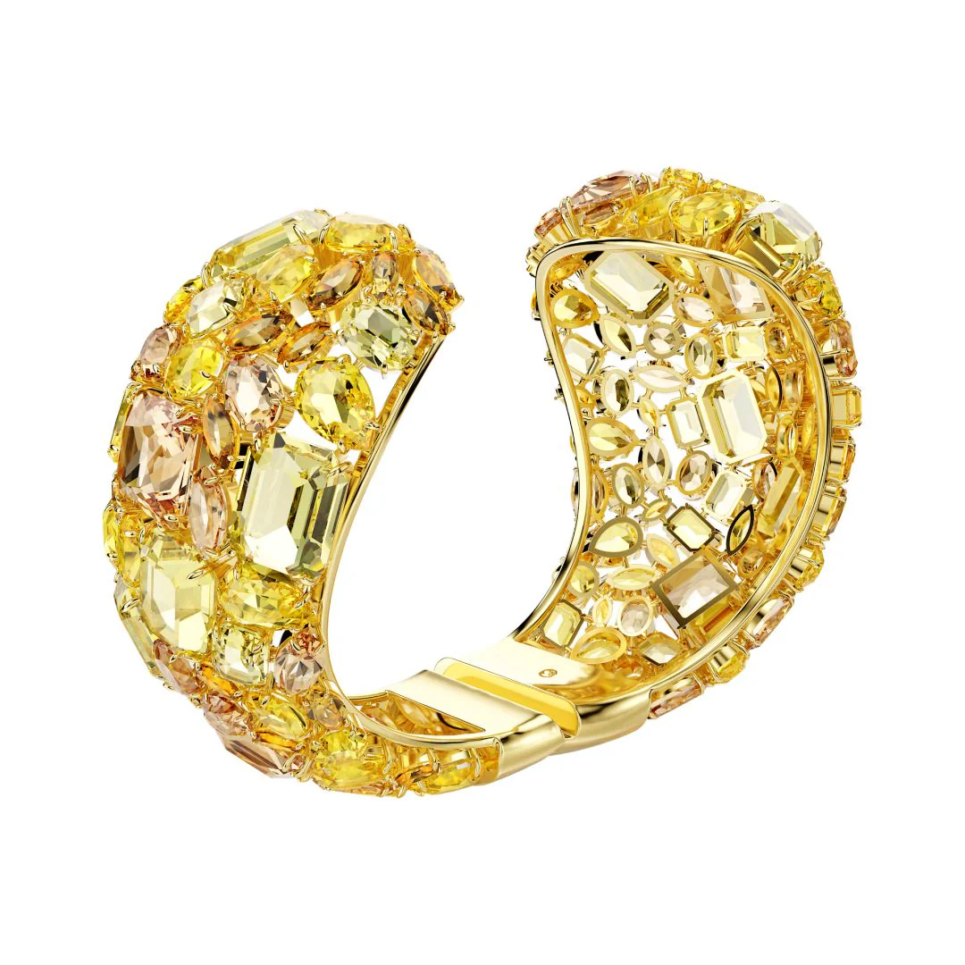 Swarovski Gema rannerengas, keltakullanväri ja eriväriset kristallit, 5734987 - Image 3