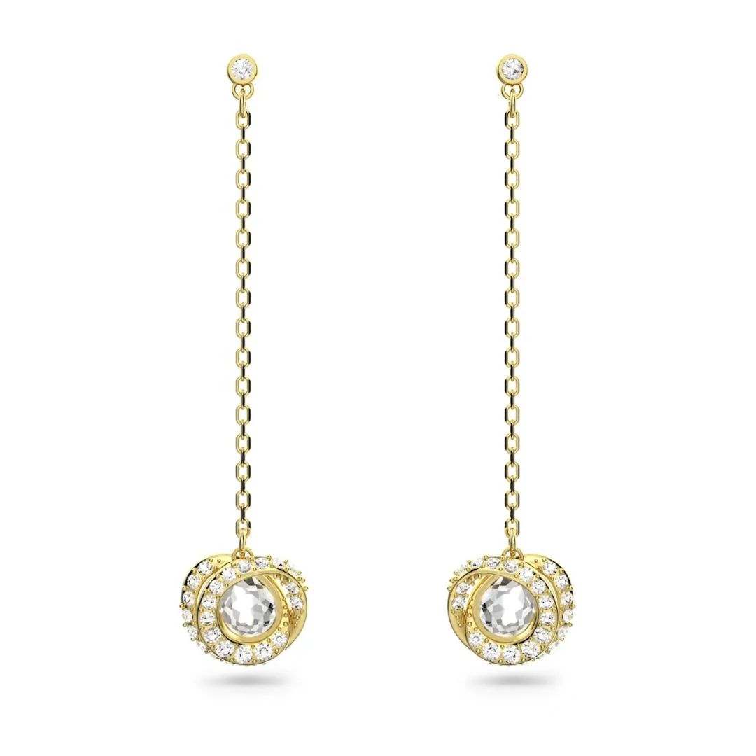 Swarovski Generation korvakorut, keltakullan väriset